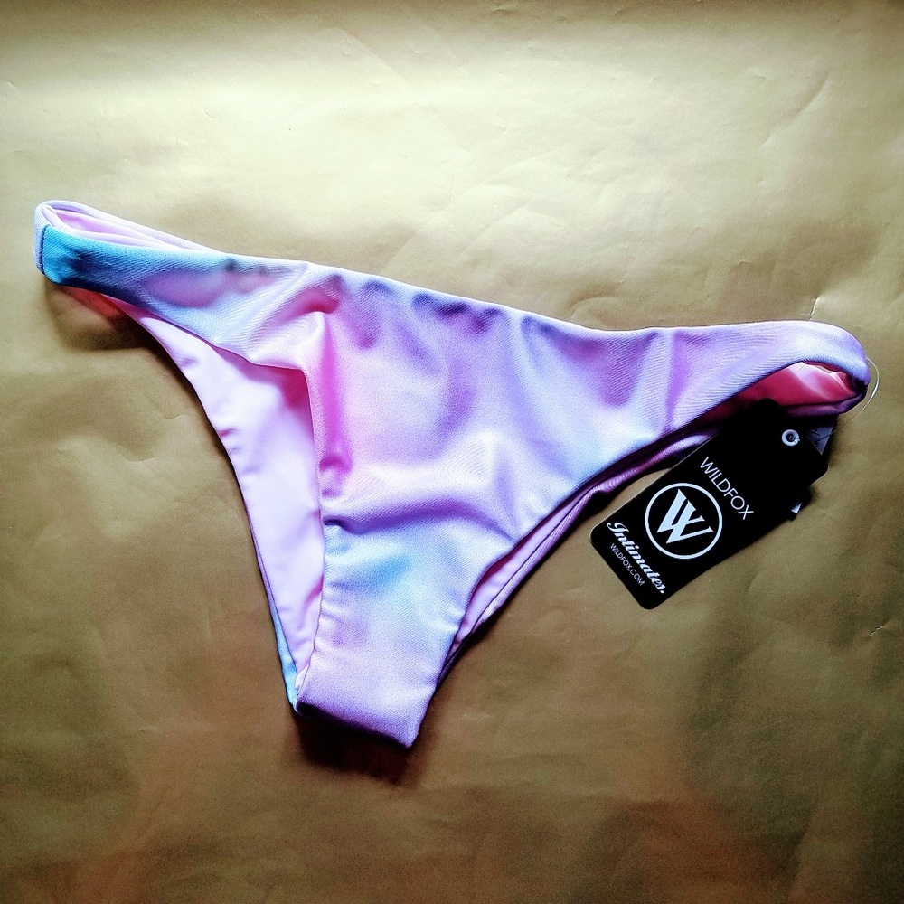 Wildfox Pastel Reversible Bikini Bottom